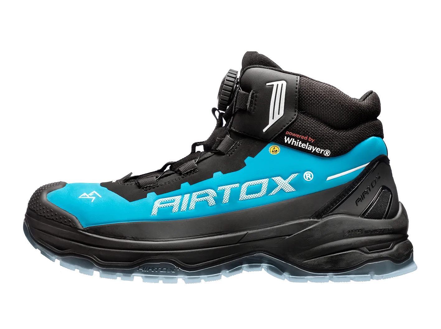Airtox TX66 sikkerhetsstøvel m/hurtiglukk S3 SRC ESD 37