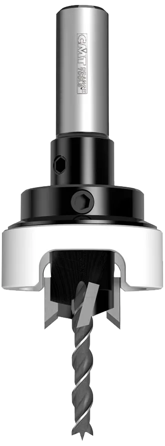 CMT trinnforsenker m/dybdestopp HM 6/15mm K10