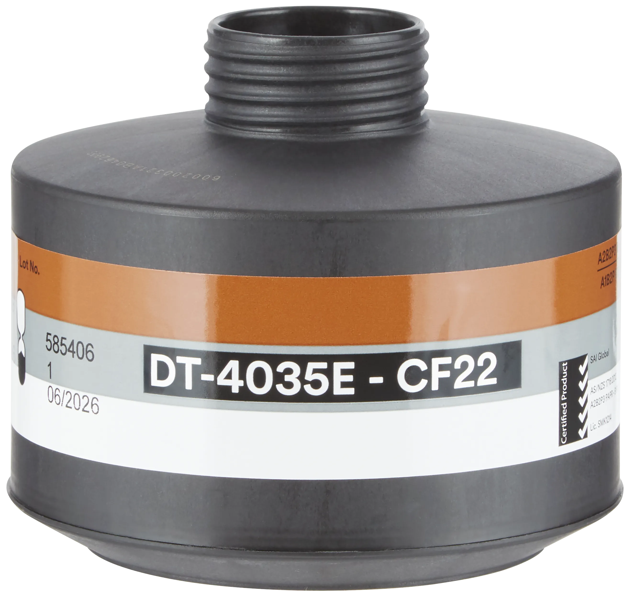 Kombinasjonsfilter CF22 A2B2P3 R D, DT-4035E