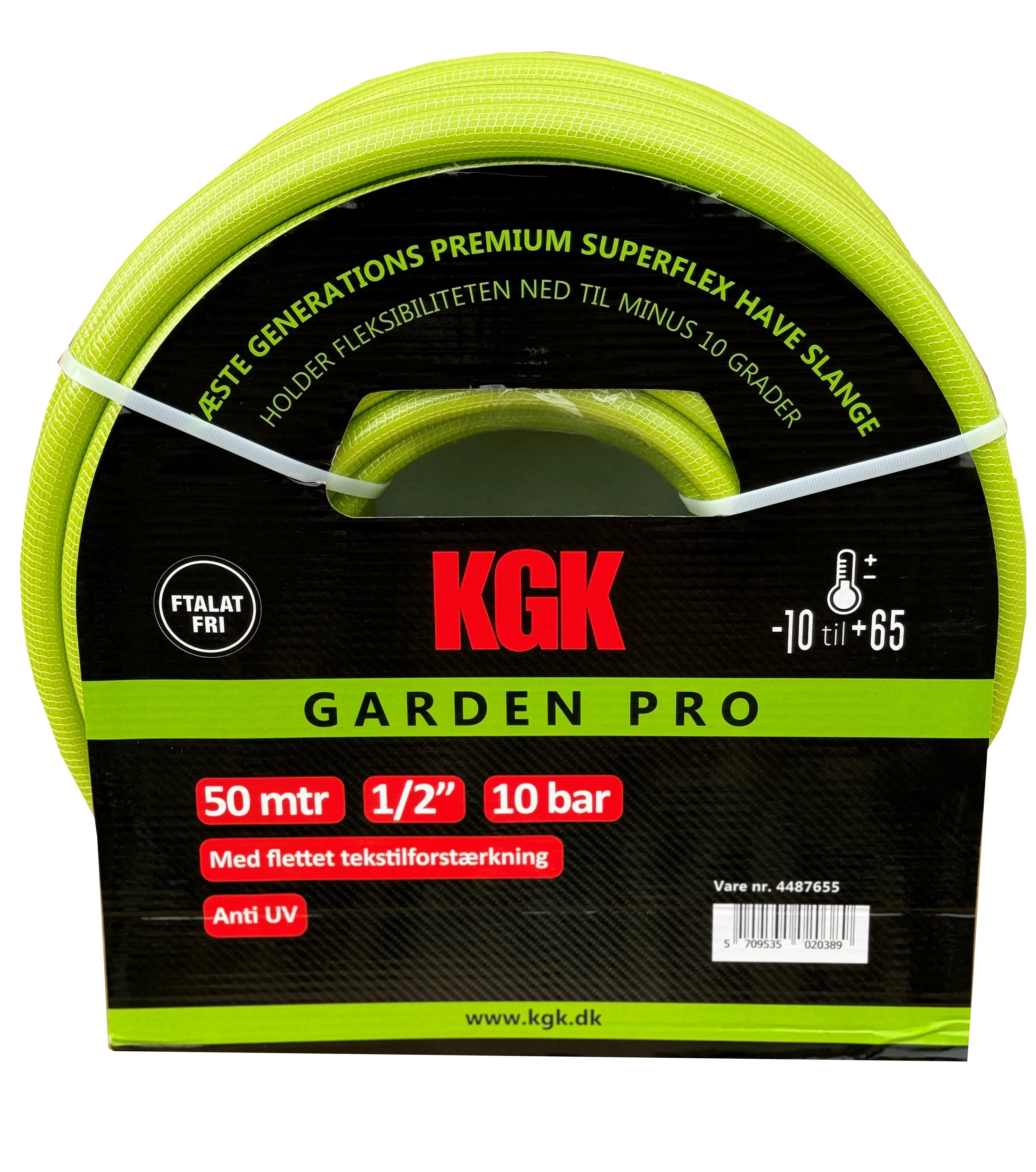 Hageslange 1/2" 50 Mtr. KGK Garden Pro