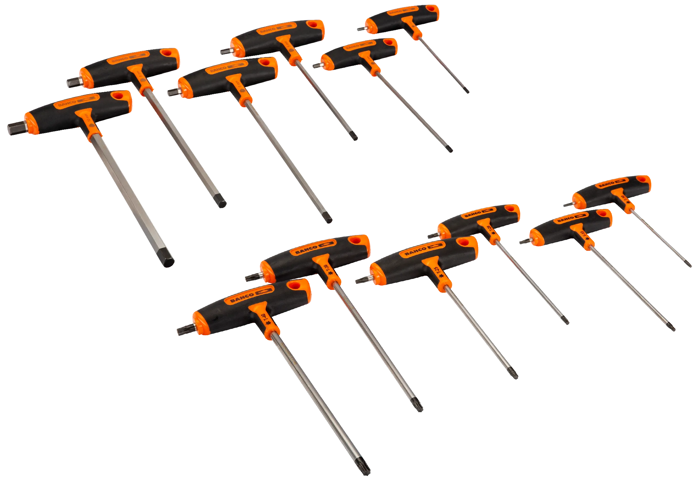 Bahco Sommerpakke: 2 T-nøkkelsett Torx + Inhex