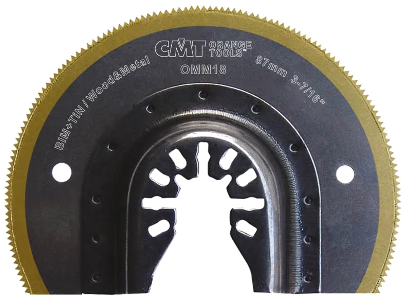 CMT MT savklinge M18 træ/metal 87mm Multicut 1stk