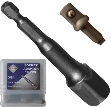 BATO 1/4" Toppholder 1/4". 10 stk. pk.