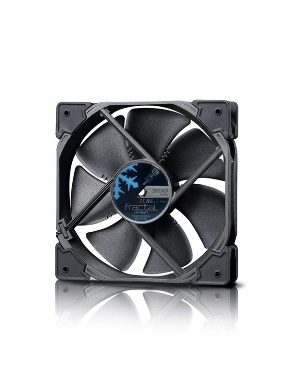 Fractal Design Venturi Series indsats med blæser - Kabinettvifte - 140mm - Svart - 26 dBA