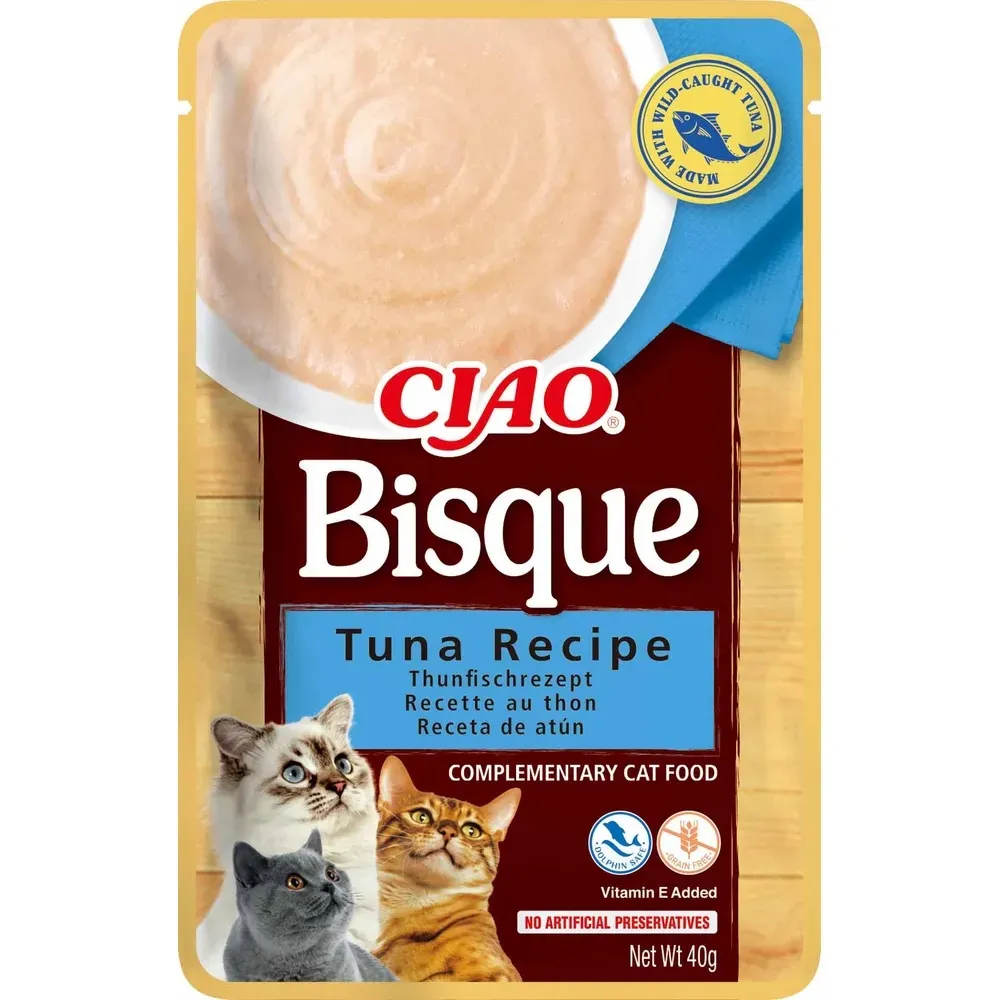 Inaba våtfòr katt- Ciao Bisque Tunfisk