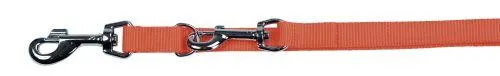 Dressurline nylon oransje 15 mm x 200 cm
