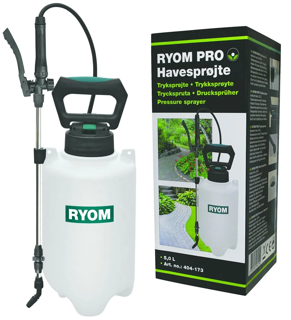 Trykksprøyte RYOM PRO 5 l