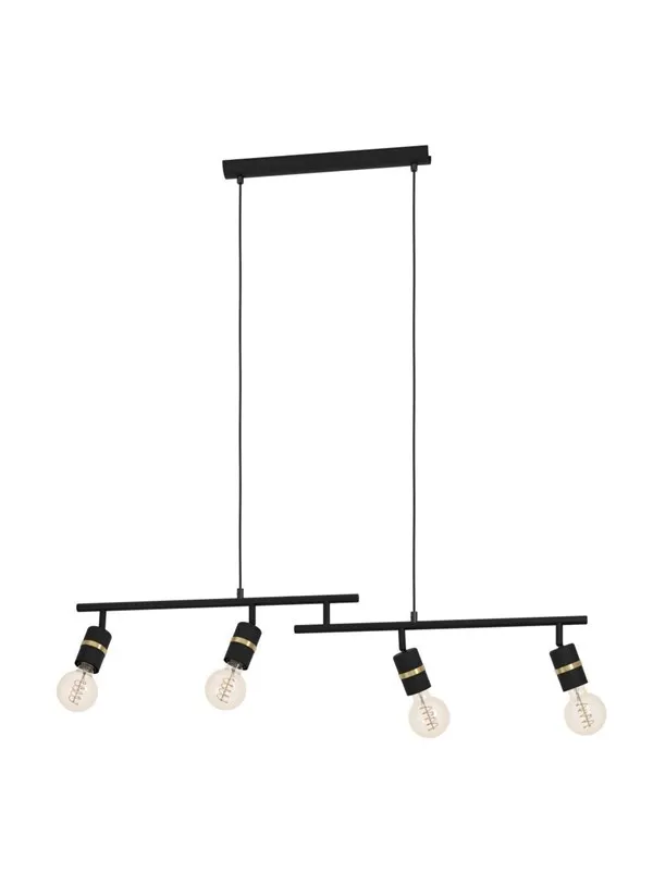 EGLO LURONE long table pendant black