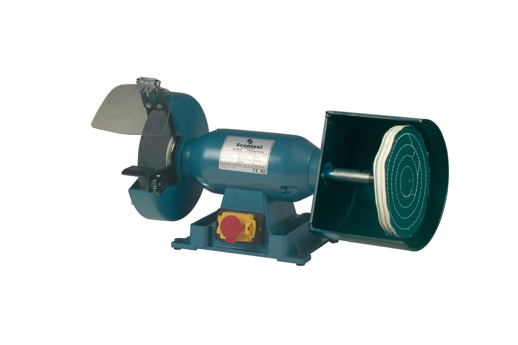 Benkesliper med poleringsskive SC 200EP 1x230V