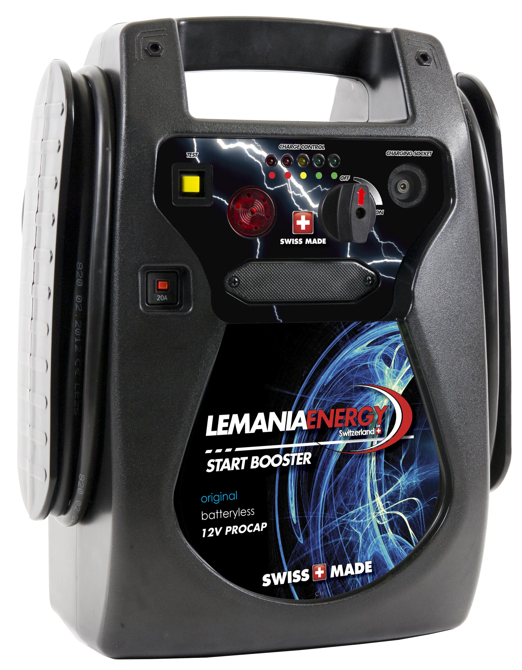 Booster C-16 3000 12V og 230V