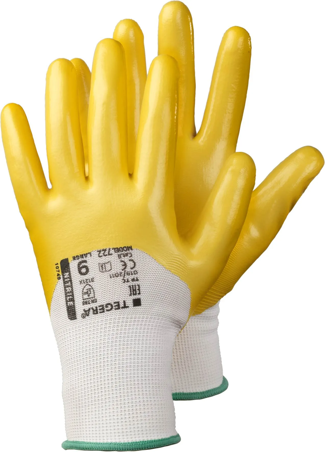 Tegera 3/4-dyppet hanske syntetisk nitril 722 Str. 7