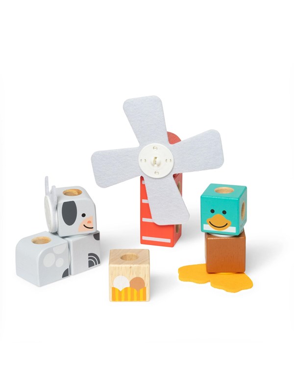 Melissa & Doug Blockables Farm Friends