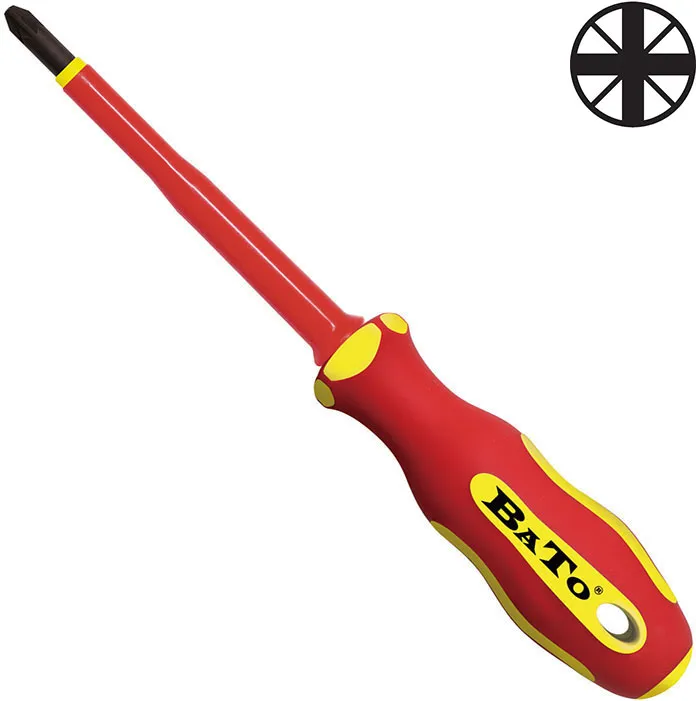 BATO VDE 1000V Skrutrekker PZ2 x 100mm.