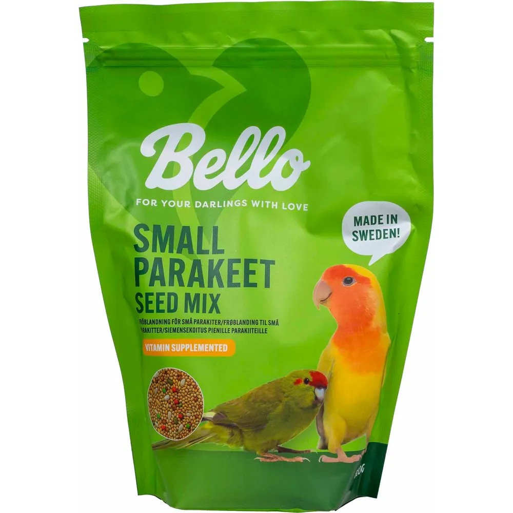 Bello Frøblanding til Små Parakitter - 800gr.