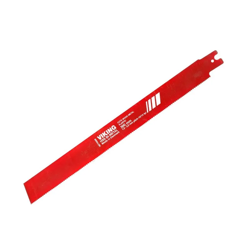 Viking bajonettsagblad Bi-metall 300 x 10/14 tpi à 5 stk. til metall, tre, plast