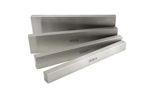 Parallelle blokker i individuelle par 10x14x150 mm (BxHxL)