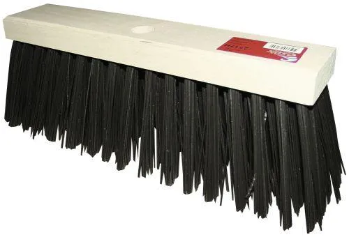 Gatekost stiv nylon brun 2717-H