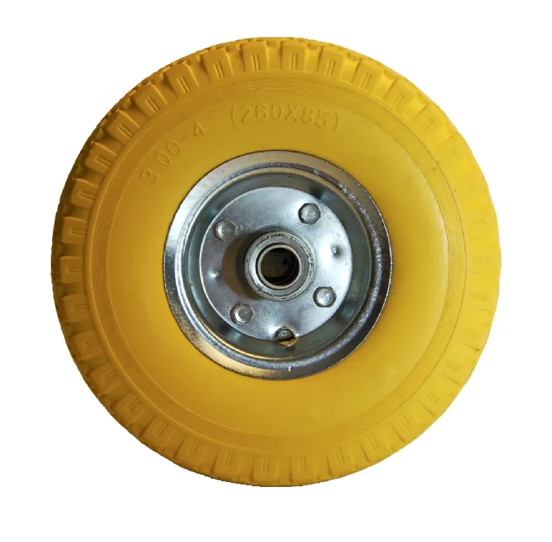 Hjul punkteringsfritt 3,00x4" (saksevogn) 150/250 kg.