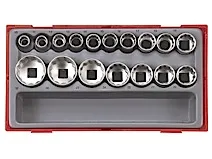 Topnøkkelsett med 1/2" -tilkoblingsfeste Teng Tools TT1217