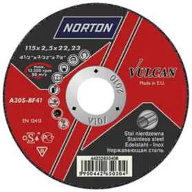 Kutteskive Norton Vulcan 125x1,6