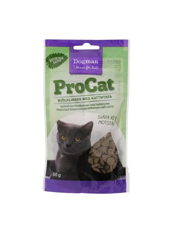 Dogman Procat Milk Drops Catnip 50g