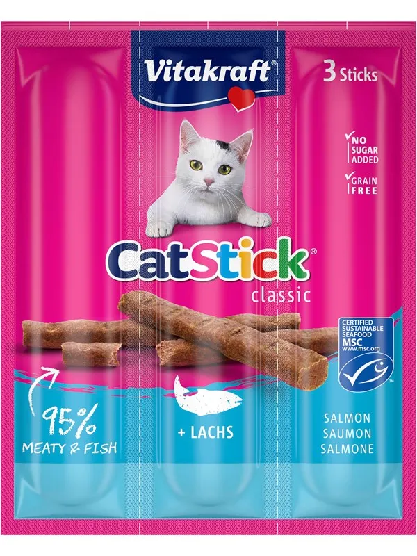 Vitakraft Cat Stick® med laks
