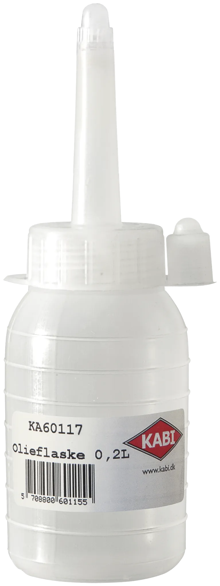 Plastflaske m/plasttud 0,2 ltr