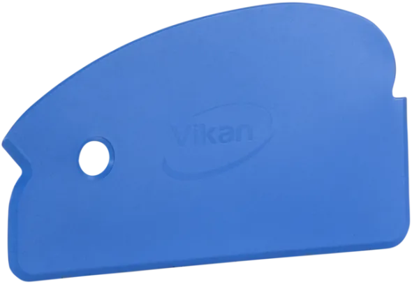 Vikan Håndskraber, fleksibel, Metaldetekterbar, 165 mm, Blå