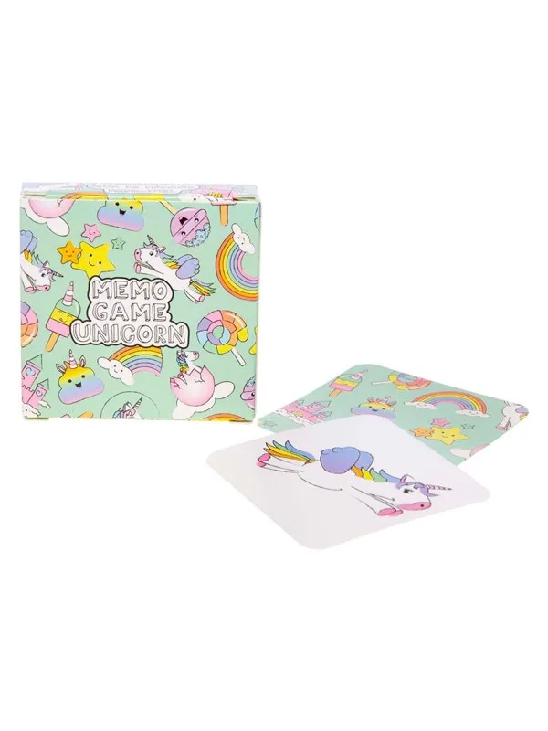 Duckiez Mini Memory Game Unicorn 28 Cards