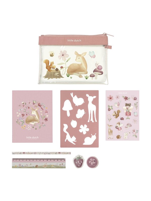 Little Dutch Pencil Case with Contents - Fairy Garden