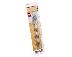 Flattbor 14,0 mm x 152 mm - 1/4" skaft