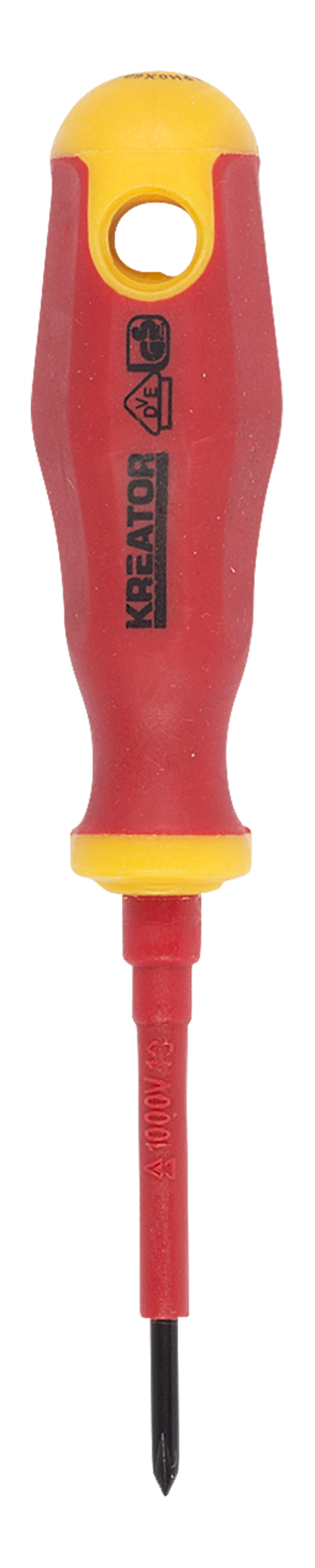 VDE Skrutrekker PH0 x 60 mm