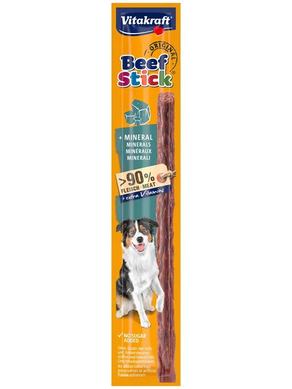 Vitakraft Beef Stick Original plus Mineral 12g (1-Pack)
