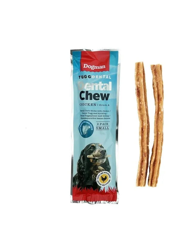 Dogman Tannrensende Kylling Tyggepinner (2-pk, totalt 20g)