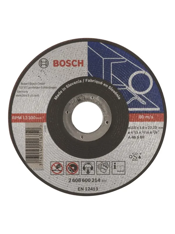 Bosch Kappeskive rett Expert for Metal AS 46 S BF, 115 mm, 1,6 mm