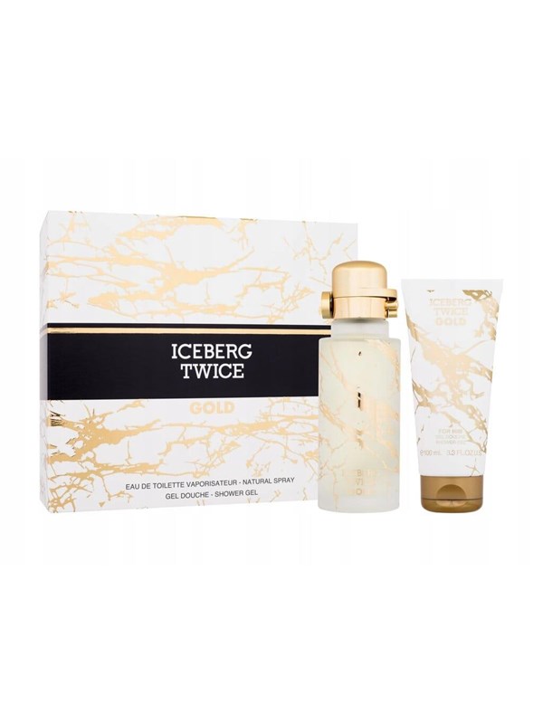 ICEberg Twice Gold Eau De Toilette 225ml.- Gift box.