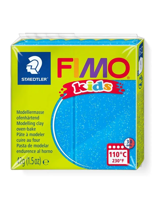 Staedtler Mod. clay FIMO kids blue glitter