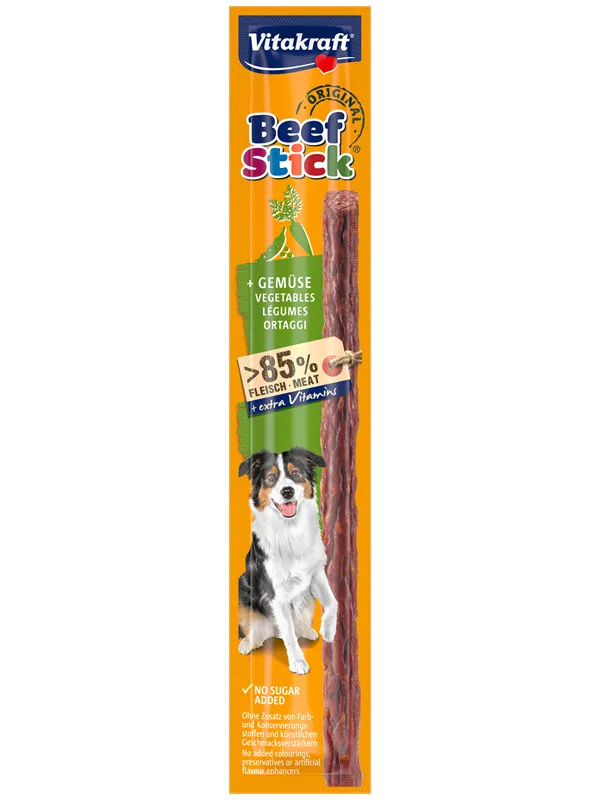 Vitakraft Beef Stick Original med Grønnsaker 12g (1-Pack)