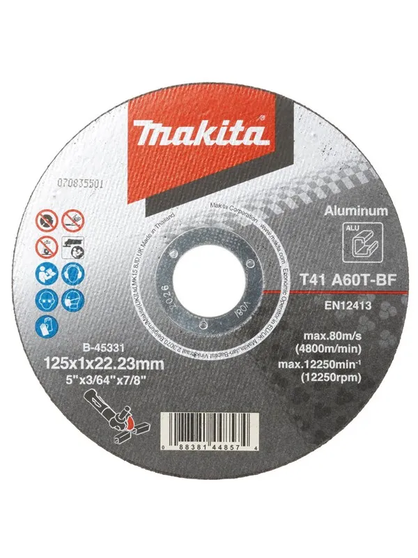 Makita Cutting Disc 125x1.0x22mm alu - 1 piece
