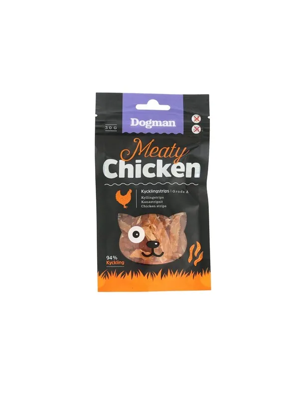 Dogman Chicken strips 30g