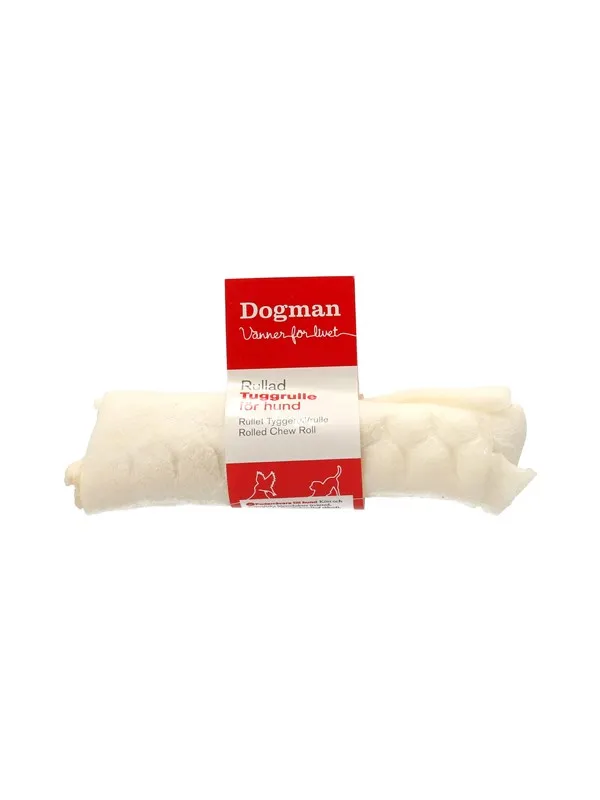 Dogman Tyggerull retriver hvit 12,5cm