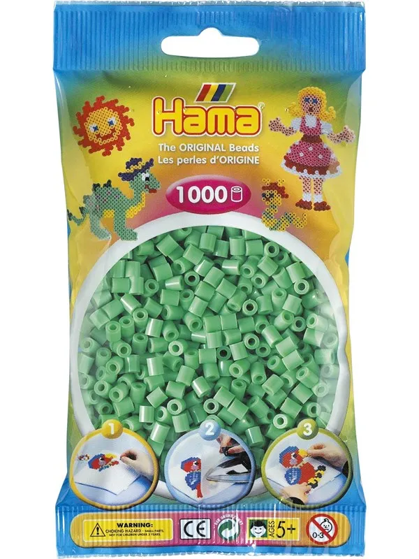 Hama Beads - Mint green 1000 pcs