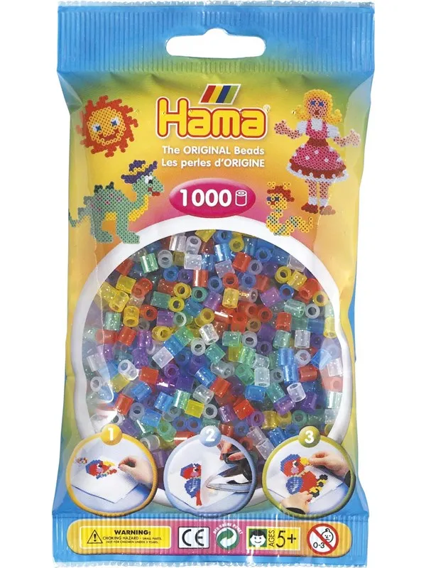 Hama Ironing beads-Glittermix 1000 pcs