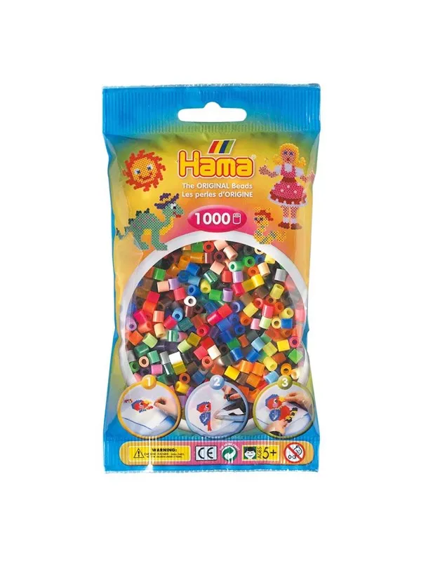 Hama Beads mix 2 - 1000 pcs