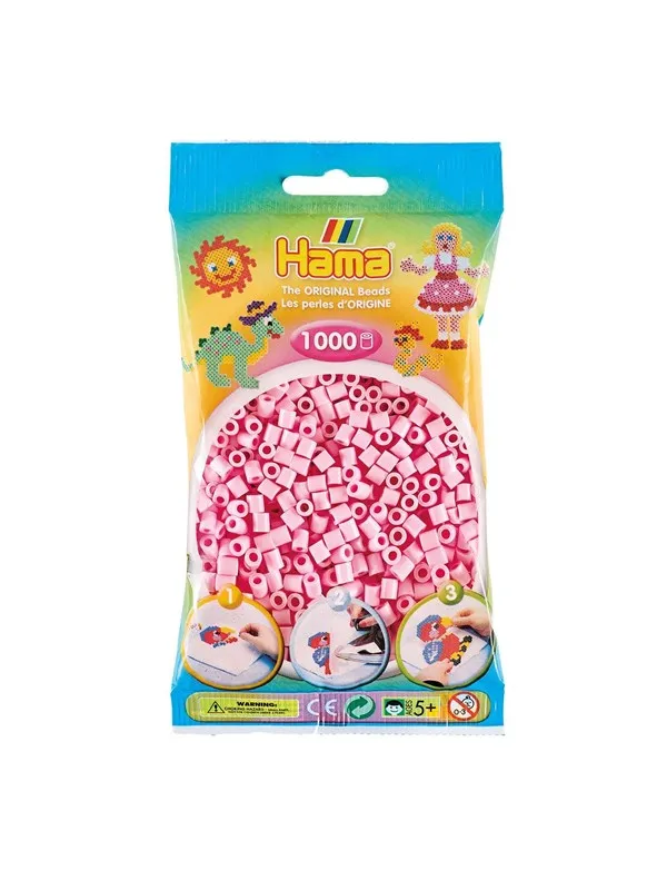 Hama Fuse Beads - Pastel Pink (95) 1000pcs.