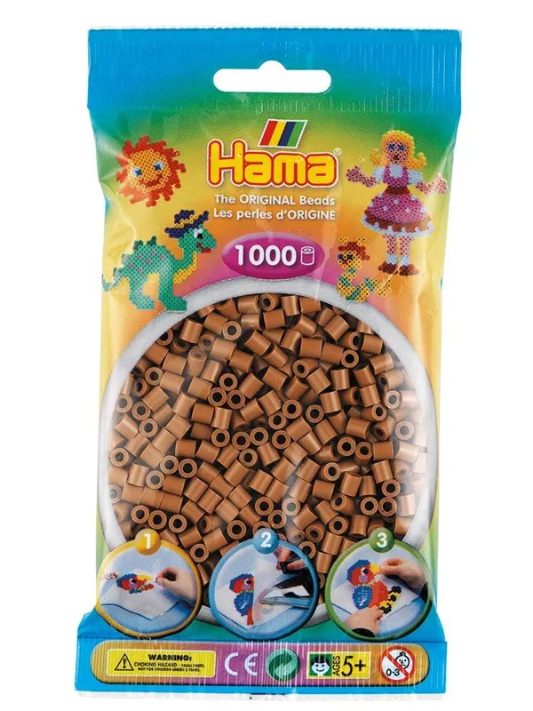 Hama Beads - Nougat Brown 1000 pcs