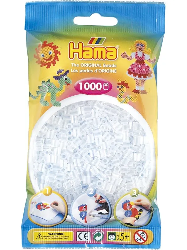 Hama Ironing beads-transparent 1000 pcs