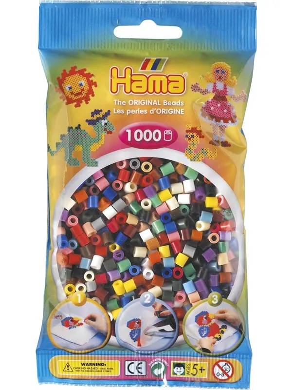 Hama Beads Mix 1000 pcs