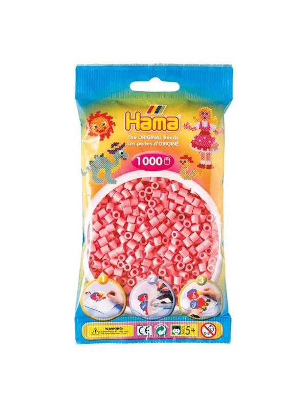 Hama Ironing beads-pink (06) 1000pcs.