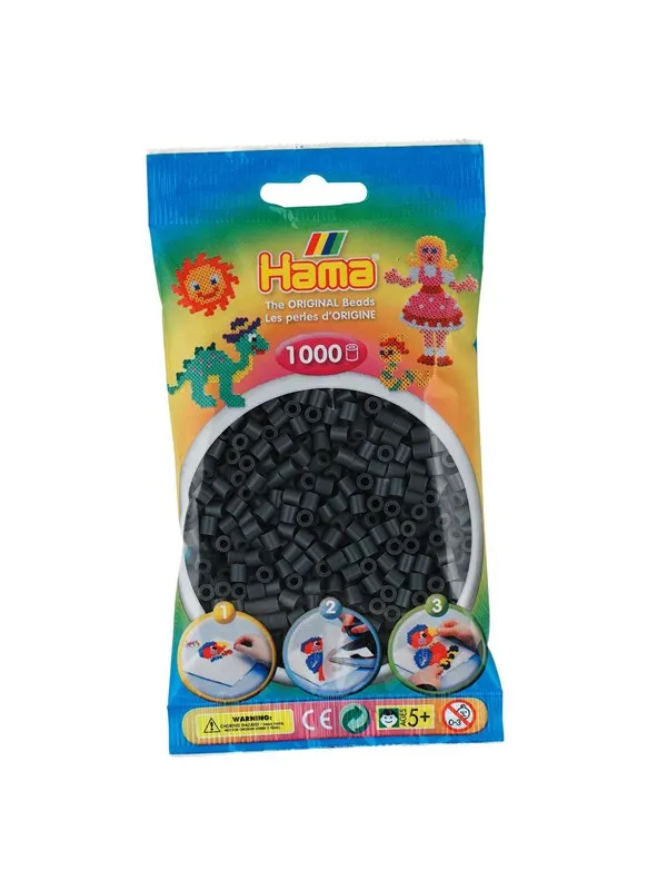 Hama Ironing beads-dark grey (071) 1000pcs.
